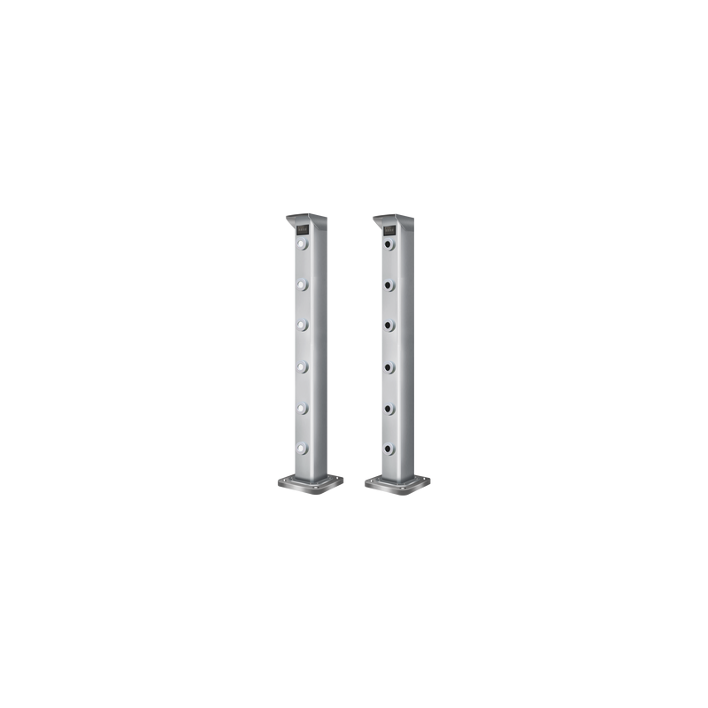 Detector de rayo fotoeléctrico / 4 rayos / 4 frecuencias / 250mts exterior / Alimentacion 12-24 Vcc