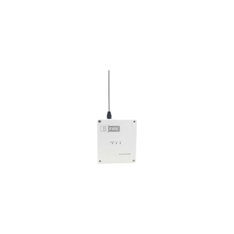Transmisor Inalámbrico SFIRE LORA 2 Contactos Secos 2500m | Precio México - Envío Inmediato | LM Soluciones