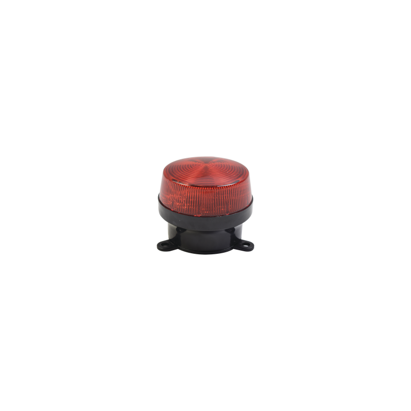 Mini Estrobo SFIRE Rojo con Montaje de Pestaña | Precio México - Envío Inmediato | LM Soluciones