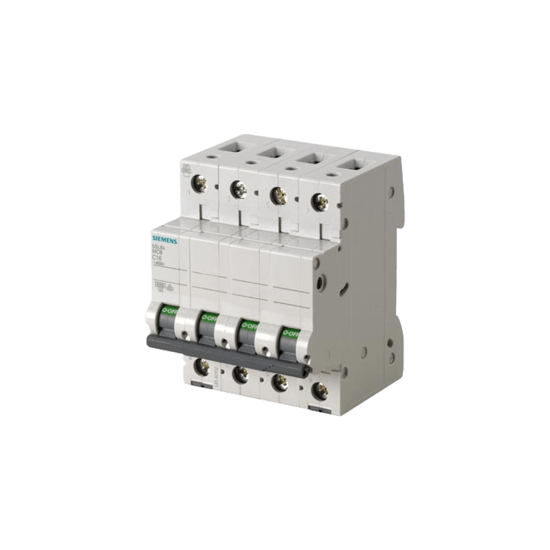 Interruptor Riel Dinn Siemens 4 Polos 16A 5SL6
