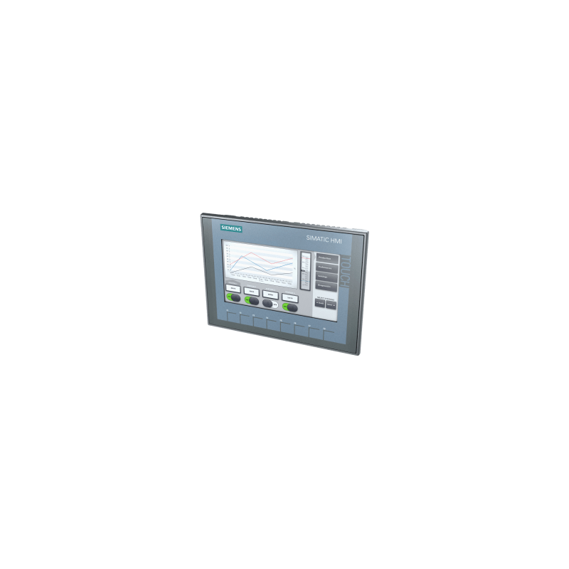 Panel HMI Basic / 7" TFT 65536 Colores / Touch/Teclado / PROFINET / Ethernet/IP / Modbus TCP/IP / WinCC TIA Portal / IP65 Frontal