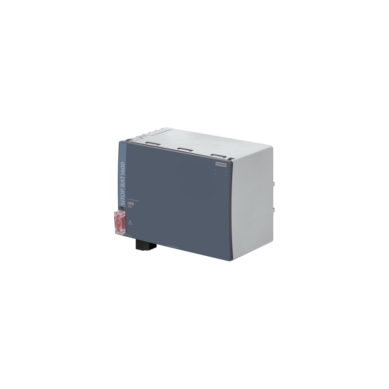 Módulo de Batería / SITOP BAT1600 / 24V DC / 7.5 Ah LiFePO4 / 40A Corriente de Salida / 120A Pico / Comunicación / IP20 / Certificaciones UL-CE-UKCA