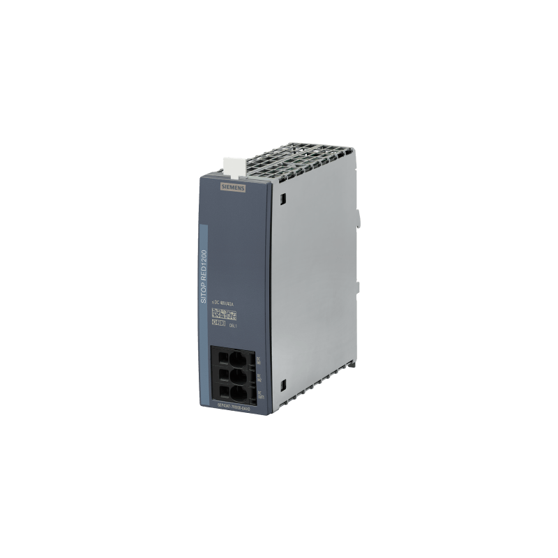 Módulo de Redundancia SITOP RED1200 / 24-48 VDC Entrada / 40 A Salida / 97.5% Eficiencia / Decoupling Power Supplies / Montaje DIN Rail / IP20