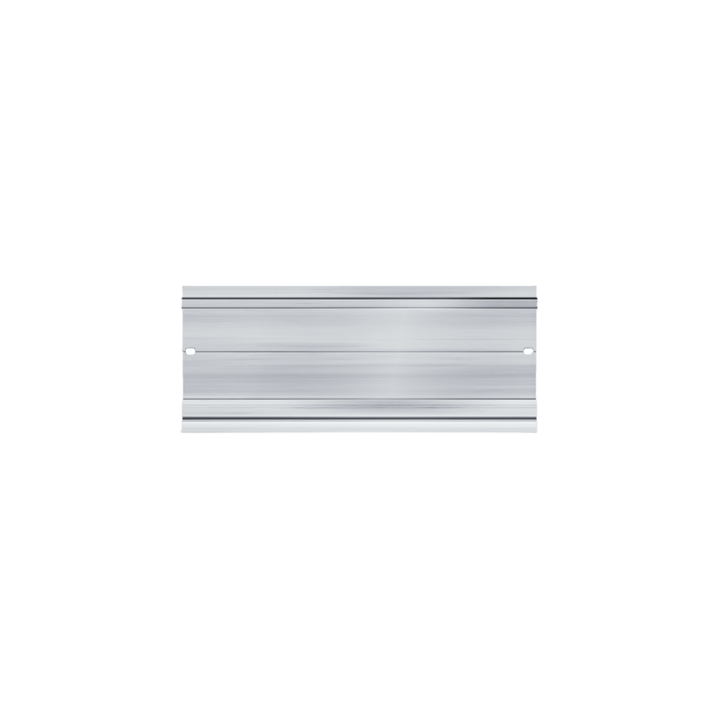 Carril de Montaje SIMATIC S7-1500 / 530 mm Aluminio / Aislado Galvánicamente / Incluye Tornillo de Puesta a Tierra / Rail DIN Integrado / Para Terminales y Dispositivos Auxiliares