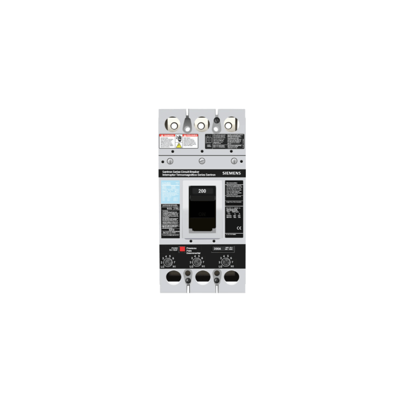Interruptor Termomagnético Siemens 200A 3 Polos Industrial | Precio México - Envío Inmediato | LM Soluciones