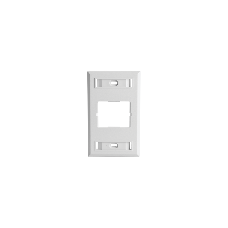 Placa de Pared CT Para Acoplador Blanco Siemon
