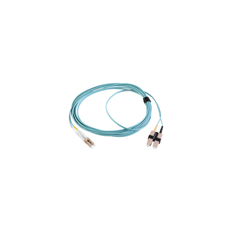 Jumper Fibra Óptica Multimodo OM3 LC-SC Duplex 1m SIEMON | Precio México - Envío Inmediato | LM Soluciones