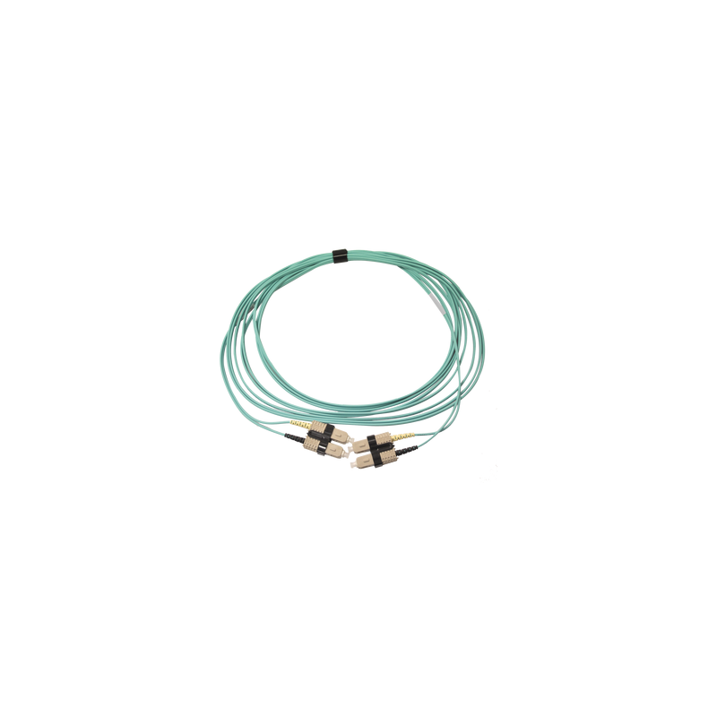 Jumper Fibra Óptica Multimodo 50/125 OM3 SC-SC 5m SIEMON | Precio México - Envío Inmediato | LM Soluciones
