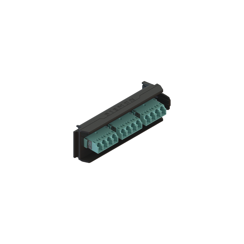 Placa Acopladora LightVerse 12 Fibras OM3 OM4 Siemon | Precio México - Envío Inmediato | LM Soluciones