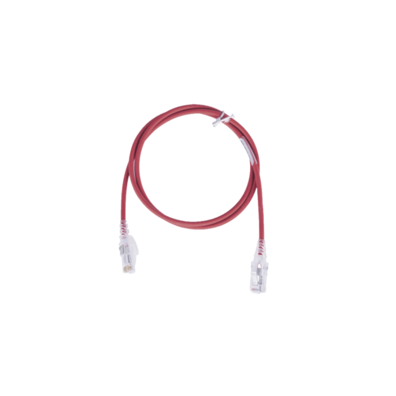 Patch Cord SIEMON CAT6 UTP 7ft Rojo 28AWG