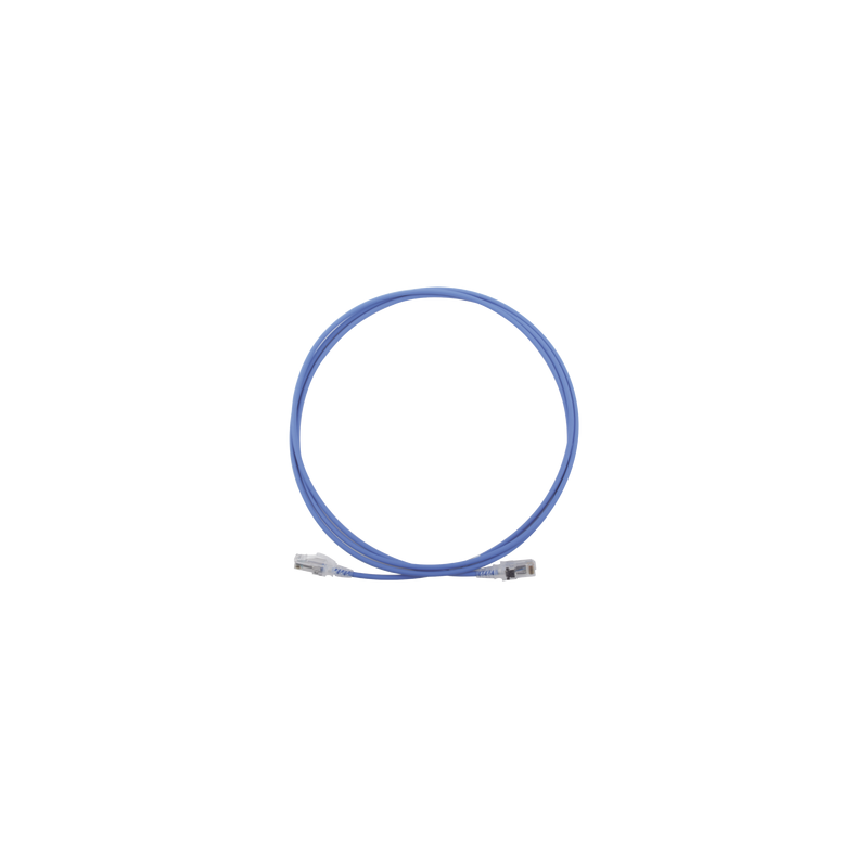 Patch Cord Cat6 UTP Siemon 7 pies Azul 28AWG, MC6 Modular