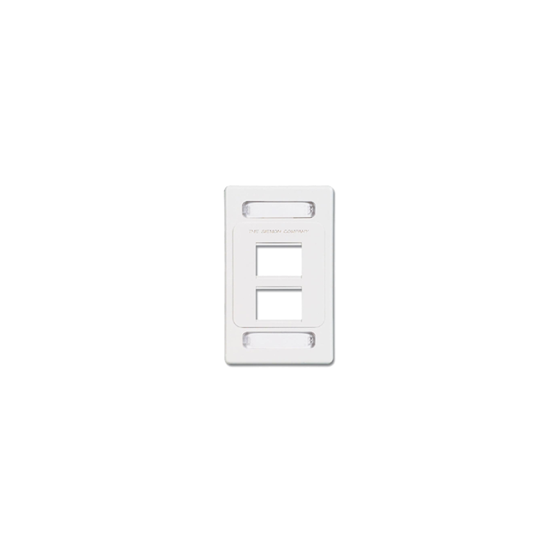 Placa de Pared Modular SIEMON 4 Salidas Blanco | Precio México - Envío Inmediato | LM Soluciones