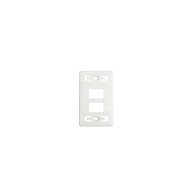 Placa de Pared Modular MAX 4 Salidas Blanco SIEMON