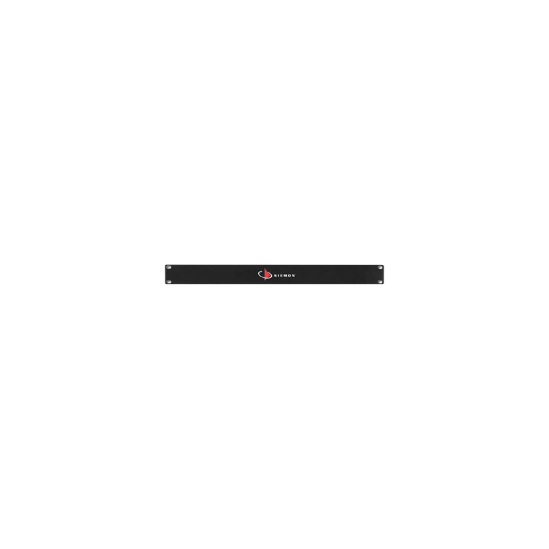 Tapa Ciega Horizontal SIEMON 19in 1UR Negro