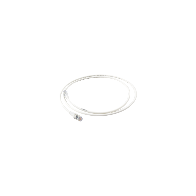 Patch Cord Skinny Cat6A Blindado S/FTP, 1.52m, Blanco - Siem