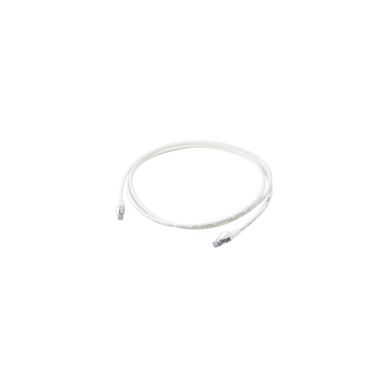 Patch Cord Skinny Cat6A S/FTP, 2.13m, Blanco - Siemon