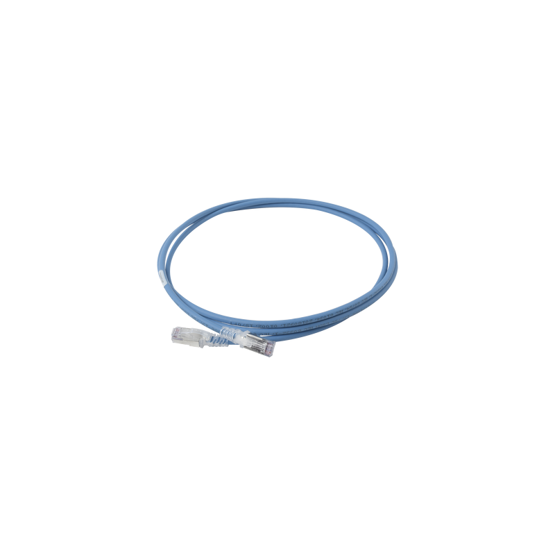 Patch Cord Siemon Cat6A Blindado 2.13m Azul - LM Soluciones