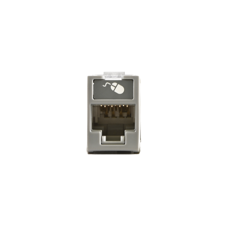 Jack Ultramax Cat6 Siemon UTP Montaje Híbrido Gris | Precio México - Envío Inmediato | LM Soluciones