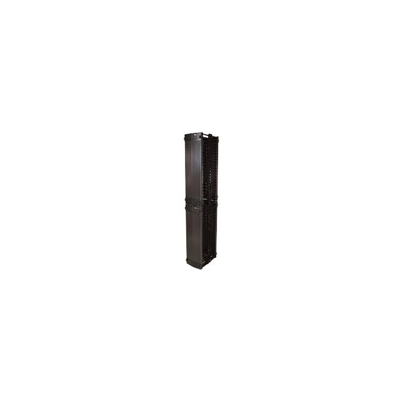 Organizador Vertical Doble SIEMON 45UR, 6in Acero