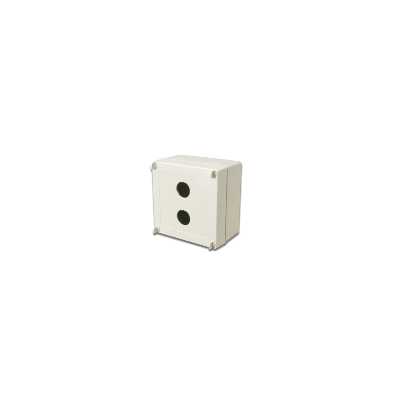 Caja industrial conexión SIEMON 2 puertos IP66/IP67