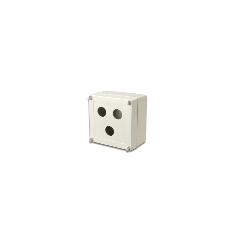 Caja industrial conexión 3 puertos SIEMON IP66/IP67 NEMA 4X