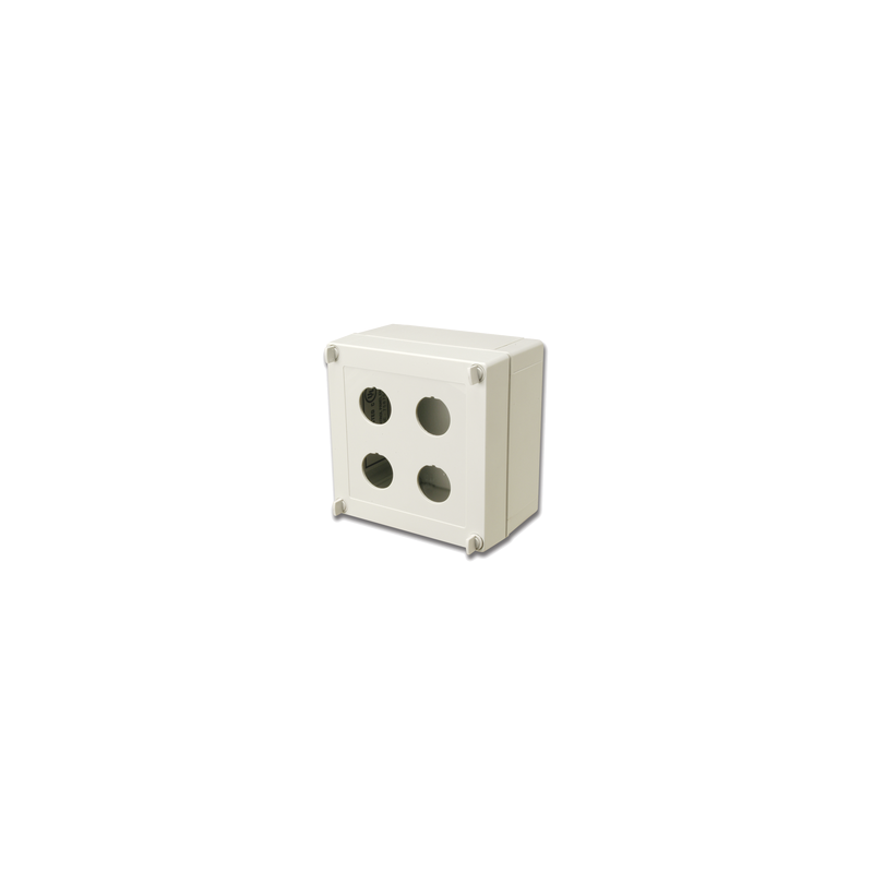 Caja industrial de conexión SIEMON 4 puertos IP66/IP67