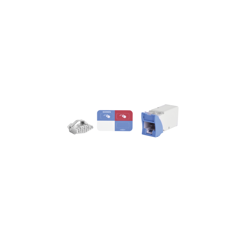 Jack Z-MAX UTP Categoría 6 Siemon Azul | LM Soluciones