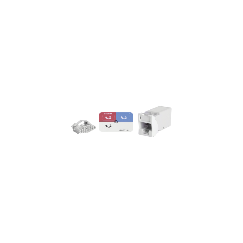 Jack Siemon Z-MAX Cat6A UTP Híbrido Blanco | LM Soluciones