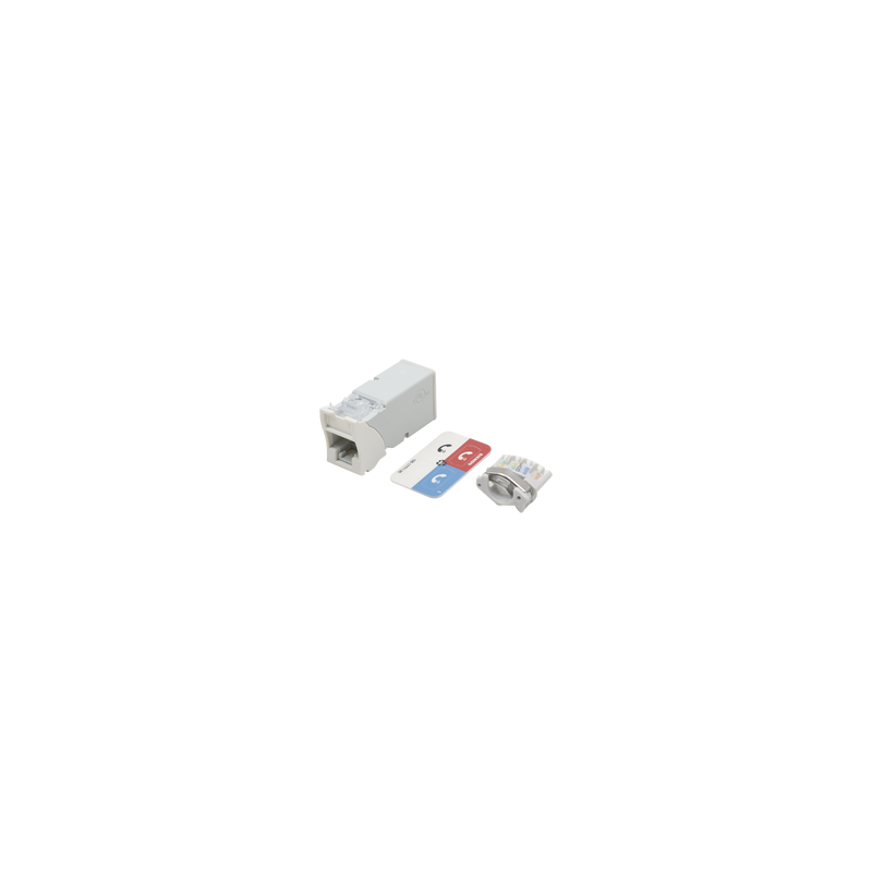 Jack Z-Max Cat6A UTP Siemon Blanco - LM Soluciones