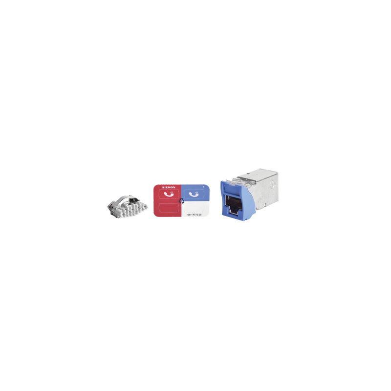 Jack Z-Max Cat6A Blindado Siemon Azul Bulk | Precio México - Envío Inmediato | LM Soluciones