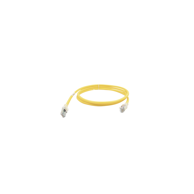 Patch Cord Z-MAX Cat6A UTP 1.52m Amarillo Bulk