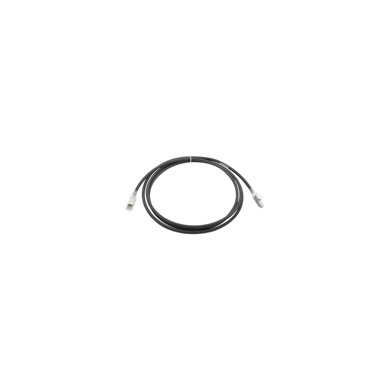 Patch Cord Z-MAX Cat6A S/FTP, CM/LS0H, 7ft, Negro, Bulk