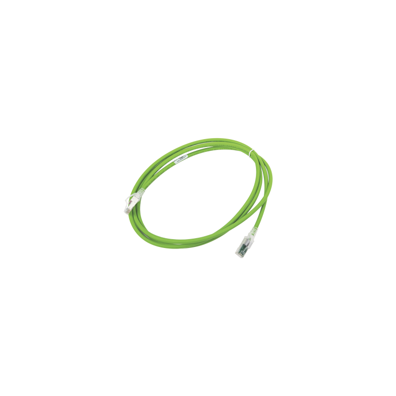 Patch Cord SIEMON Z-MAX Cat6A S/FTP 2.13m Verde