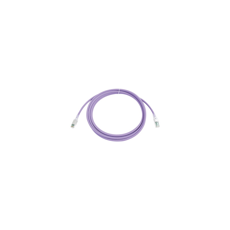 Patch Cord Z-MAX Cat6A S/FTP, CM/LS0H, 3.05m, Violeta