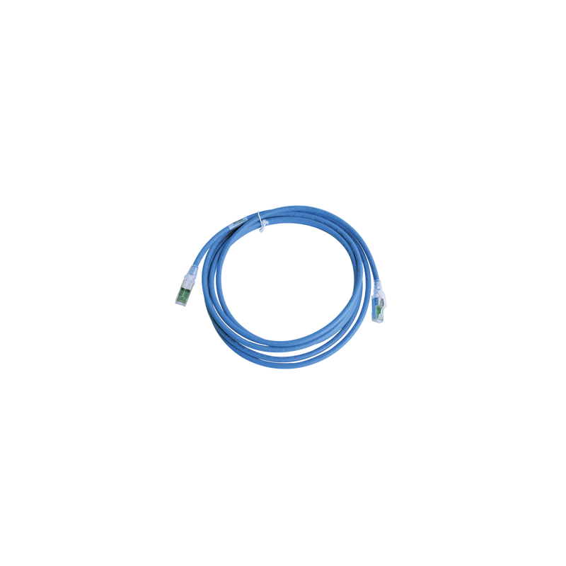 Patch Cord Z-MAX Cat6A S/FTP, 15.24m, Azul - SIEMON
