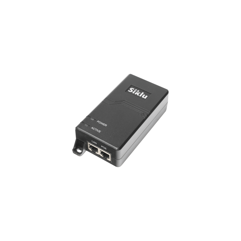 Inyector PoE Pasivo 60W 1Gbps 55V Siklu | Precio México - Envío Inmediato | LM Soluciones