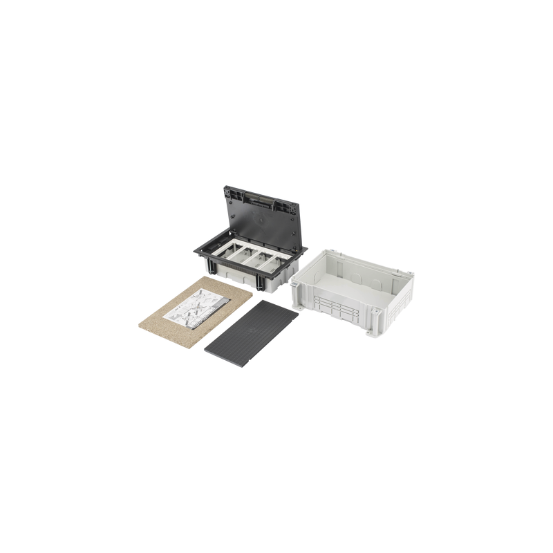 Caja Para Instalación en Pavimento SIMON 4 Módulos | Precio México - Envío Inmediato | LM Soluciones