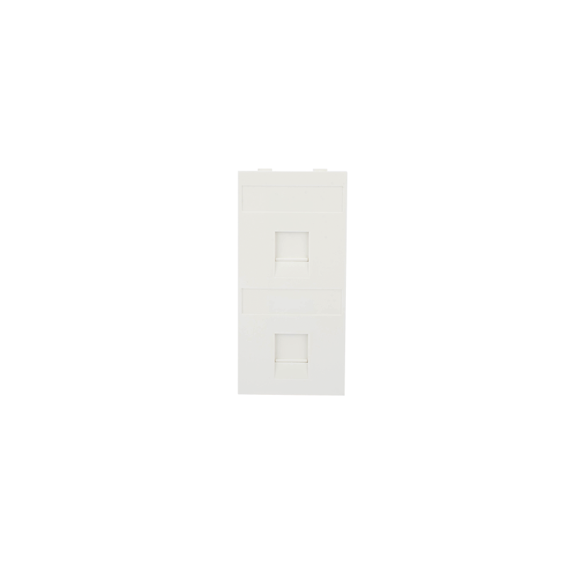 Placa Plana Voz Datos 2 Puertos Simon S76B/9 | Precio México - Envío Inmediato | LM Soluciones