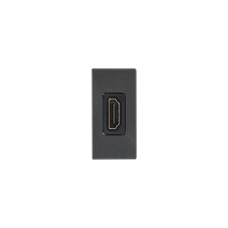 Módulo HDMI Hembra - Hembra Negro SIMON