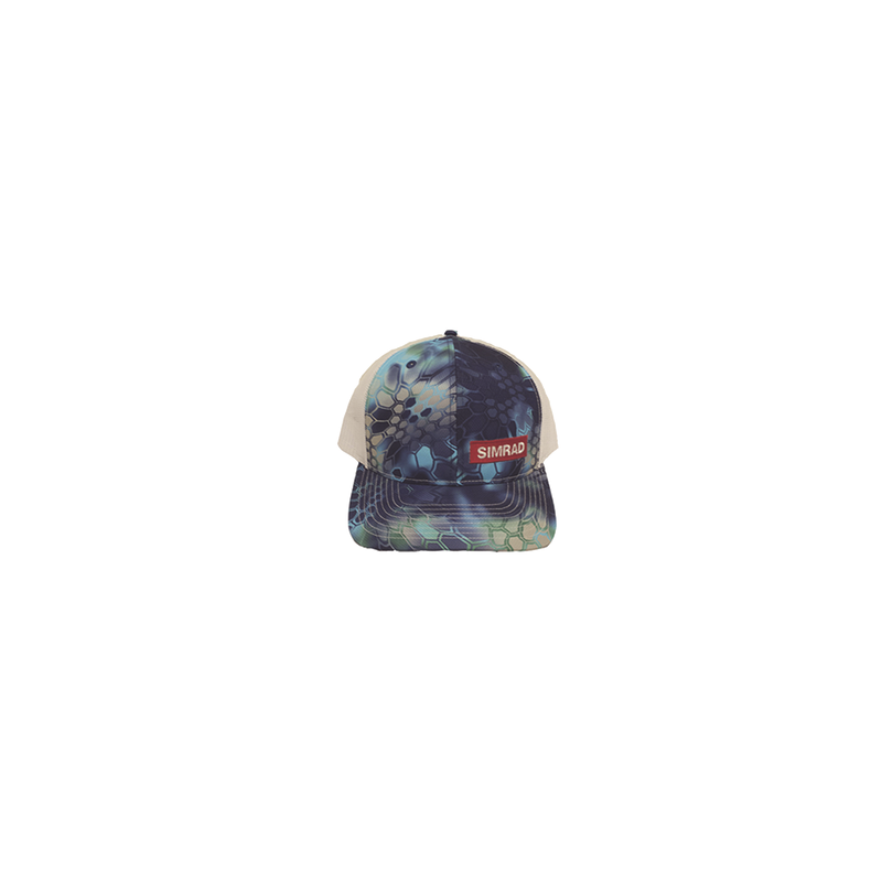 Gorra Simrad Azul y Blanco