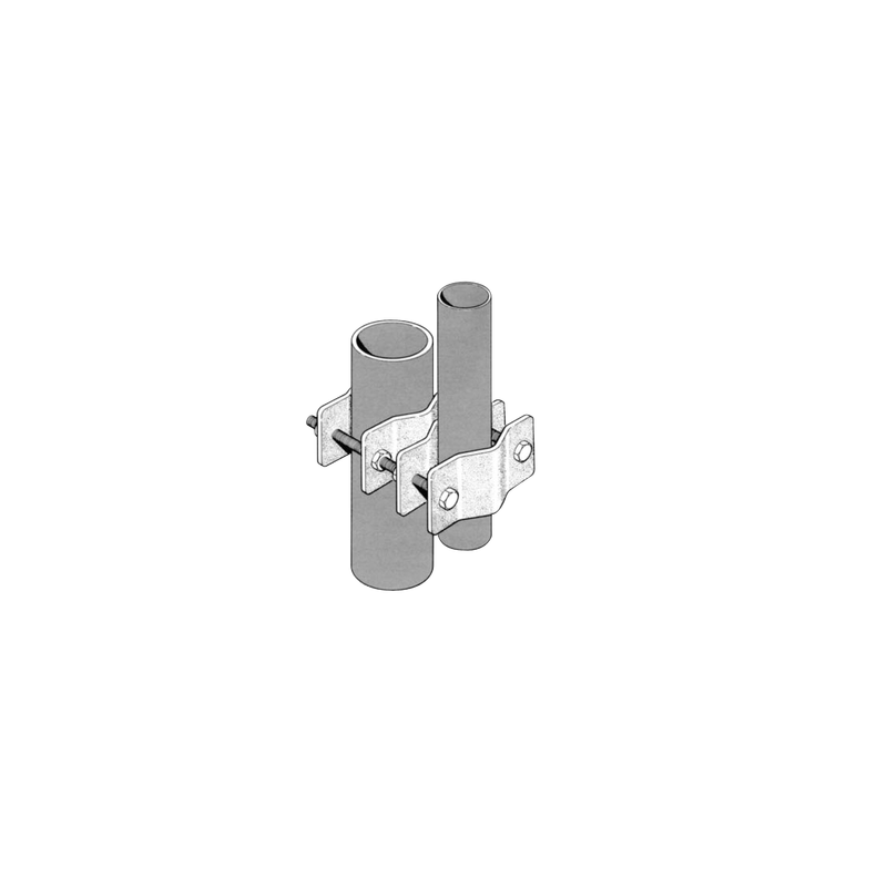 Abrazadera Dual Mástil 3.8-8.9 cm SINCLAIR