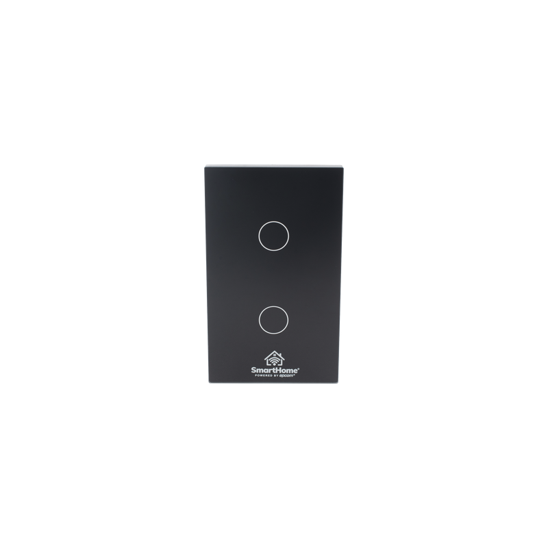 Apagador Switch WiFi Smarthome by Epcom 2 Regresos | Precio México - Envío Inmediato | LM Soluciones