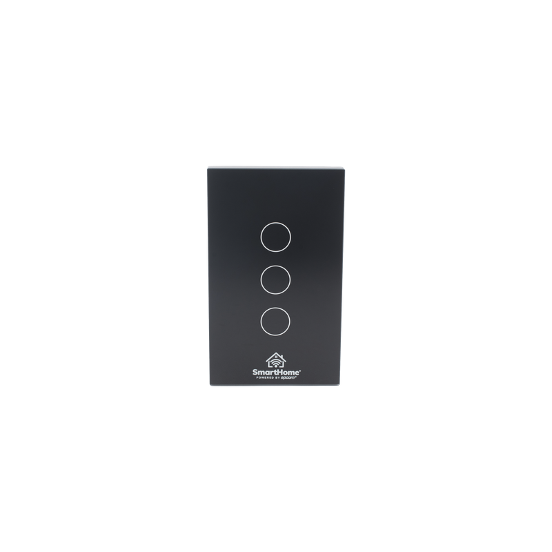 Apagador Wi-Fi Smarthome by Epcom 3 Regresos 110V | Precio México - Envío Inmediato | LM Soluciones