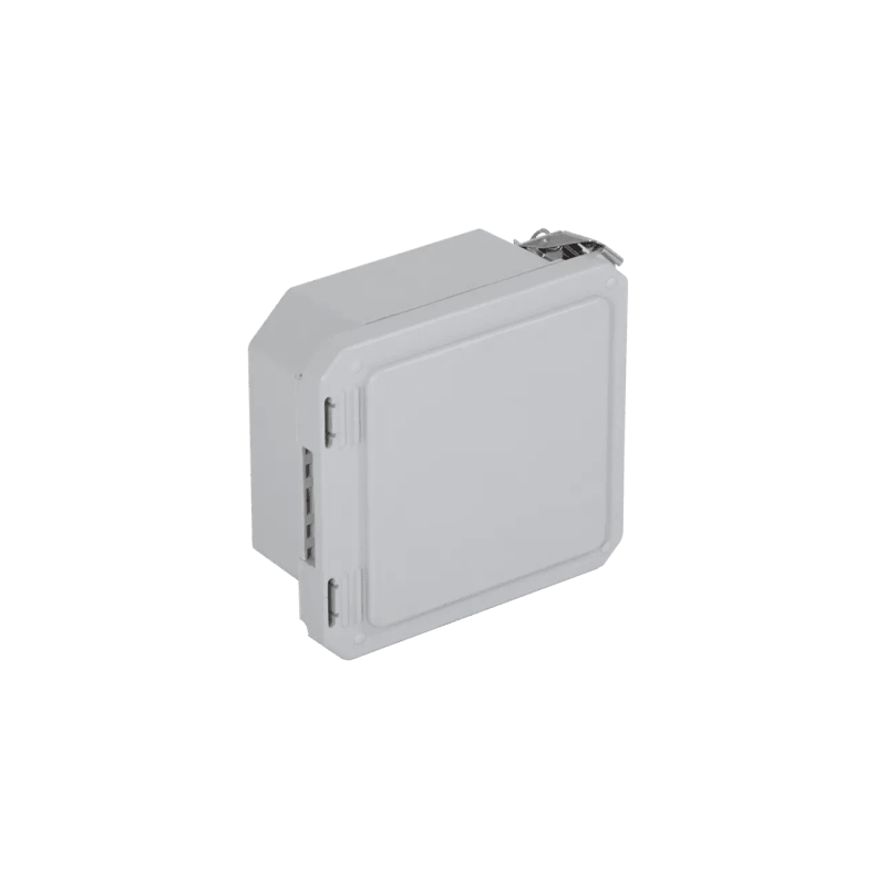 Caja Impermeable De Fibra De Vidrio, 6.77" (17.19cm) Alto x 6.77" (17.19cm) Ancho x 4.06" (10.31cm), Sin Ventanilla, Listado UL/cUL, Hecho En EE.UU, Serie EnviroArmour®