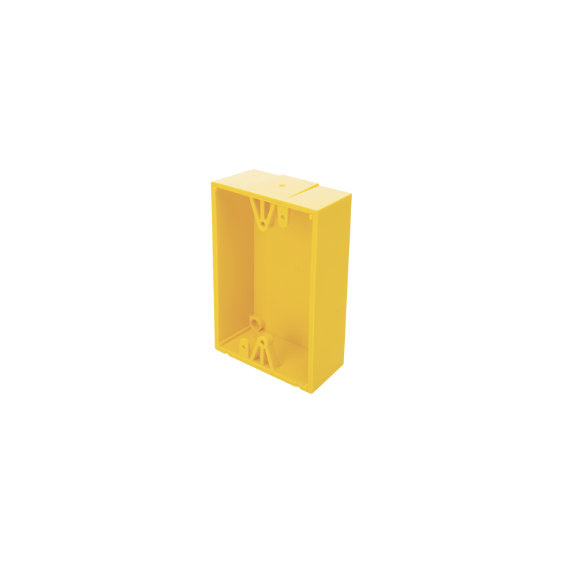 Caja Trasera Montaje Amarillo STI para Stopper