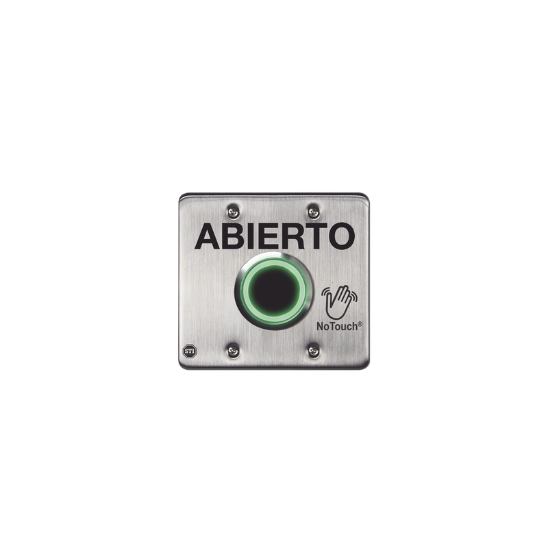 Interruptor IR NoTouch Acero Inoxidable STI | Precio México - Envío Inmediato | LM Soluciones