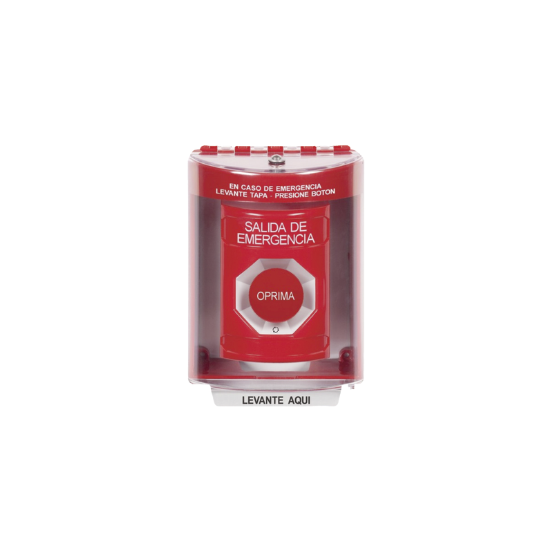 Botón Multipropósito Salida Emergencia STI, Girar Reset, Boc