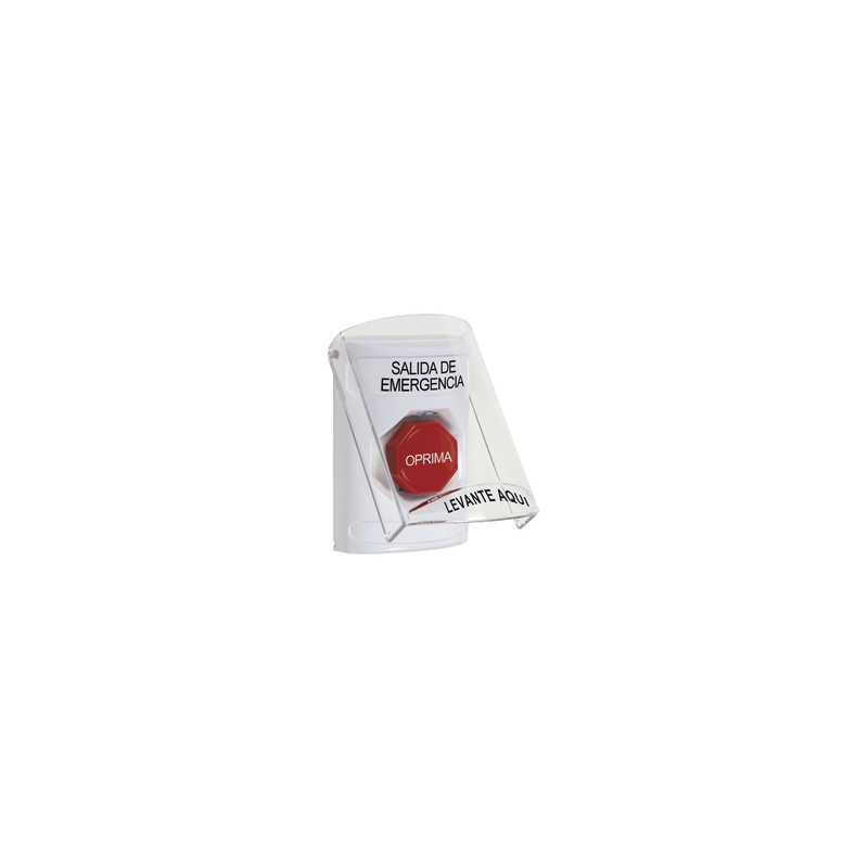 Botón de Emergencia STI con Tapa Protectora | Precio México - Envío Inmediato | LM Soluciones