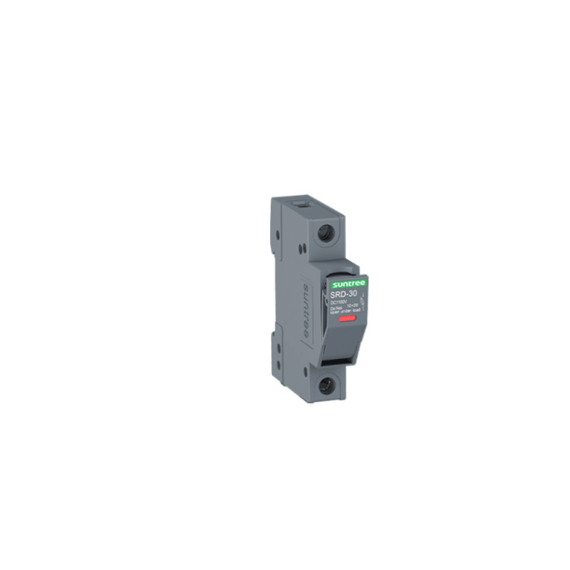 Porta Fusible CD 1000V 1 Polo Riel Din