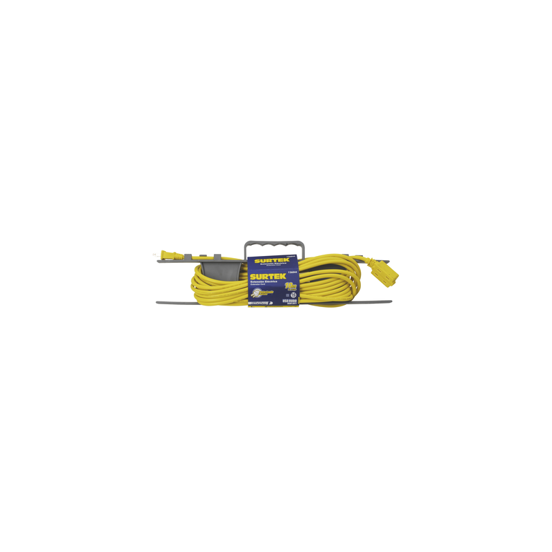 Extensión Eléctrica Uso Rudo 6m 127V 10A SURTEK | Precio México - Envío Inmediato | LM Soluciones